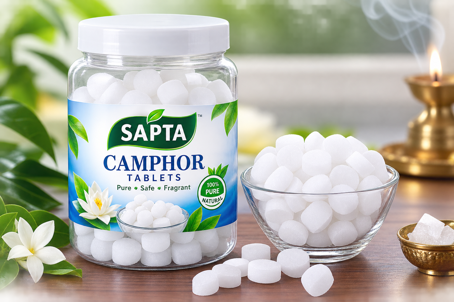 Camphor tablet image