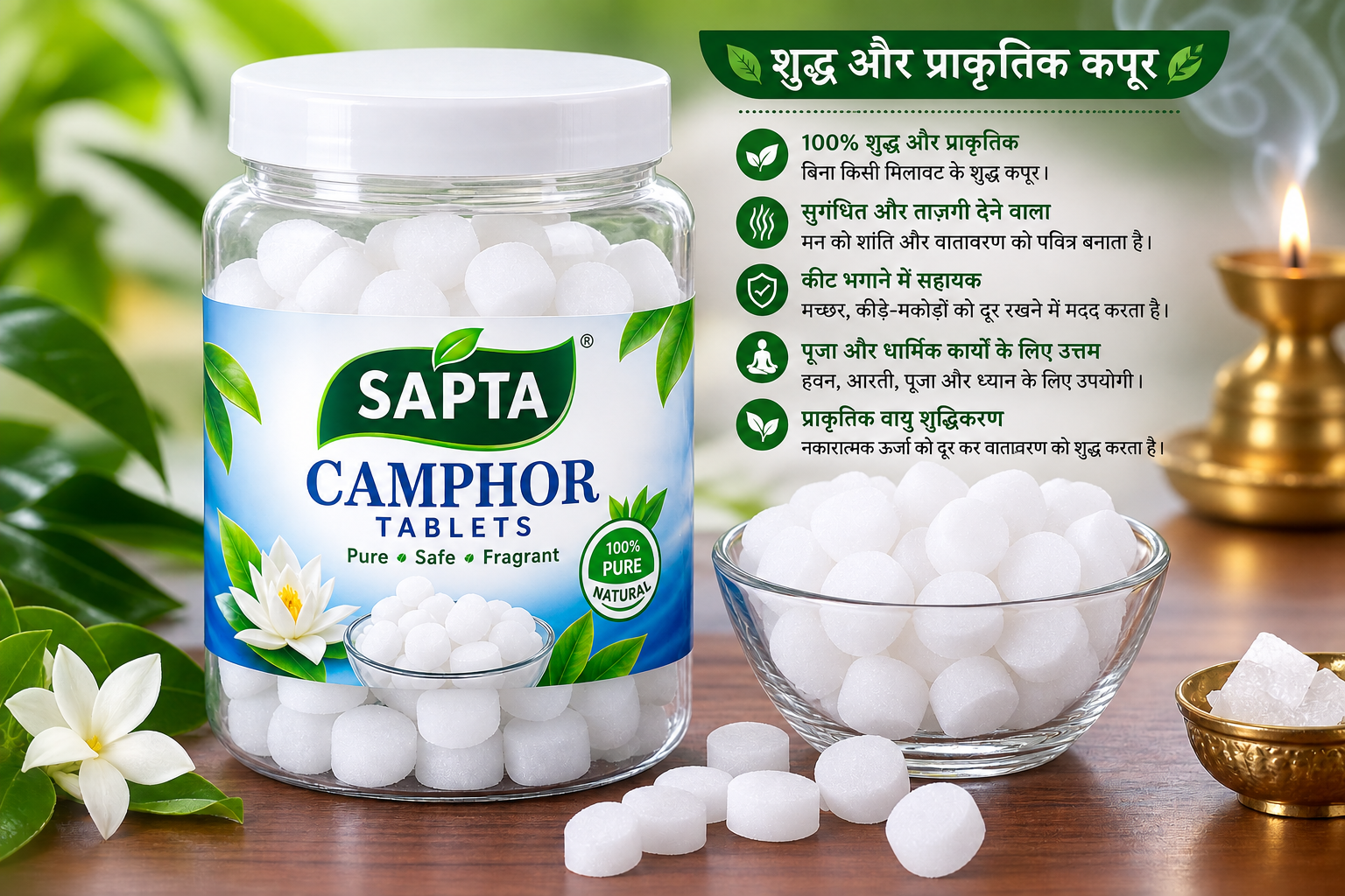 camphor tablet